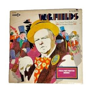 W C Fields Original Voice Tracks From His Movies DL 791164 Decca Records 1969